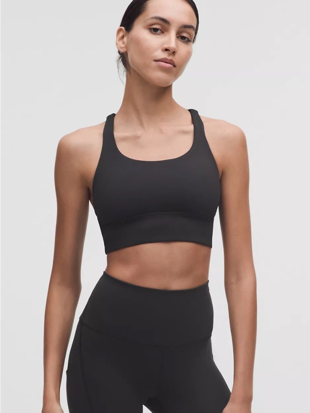 Lululemon Energy Bra - Black - Size 6